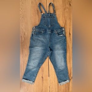 Universal thread from target size 18/34R denim overalls